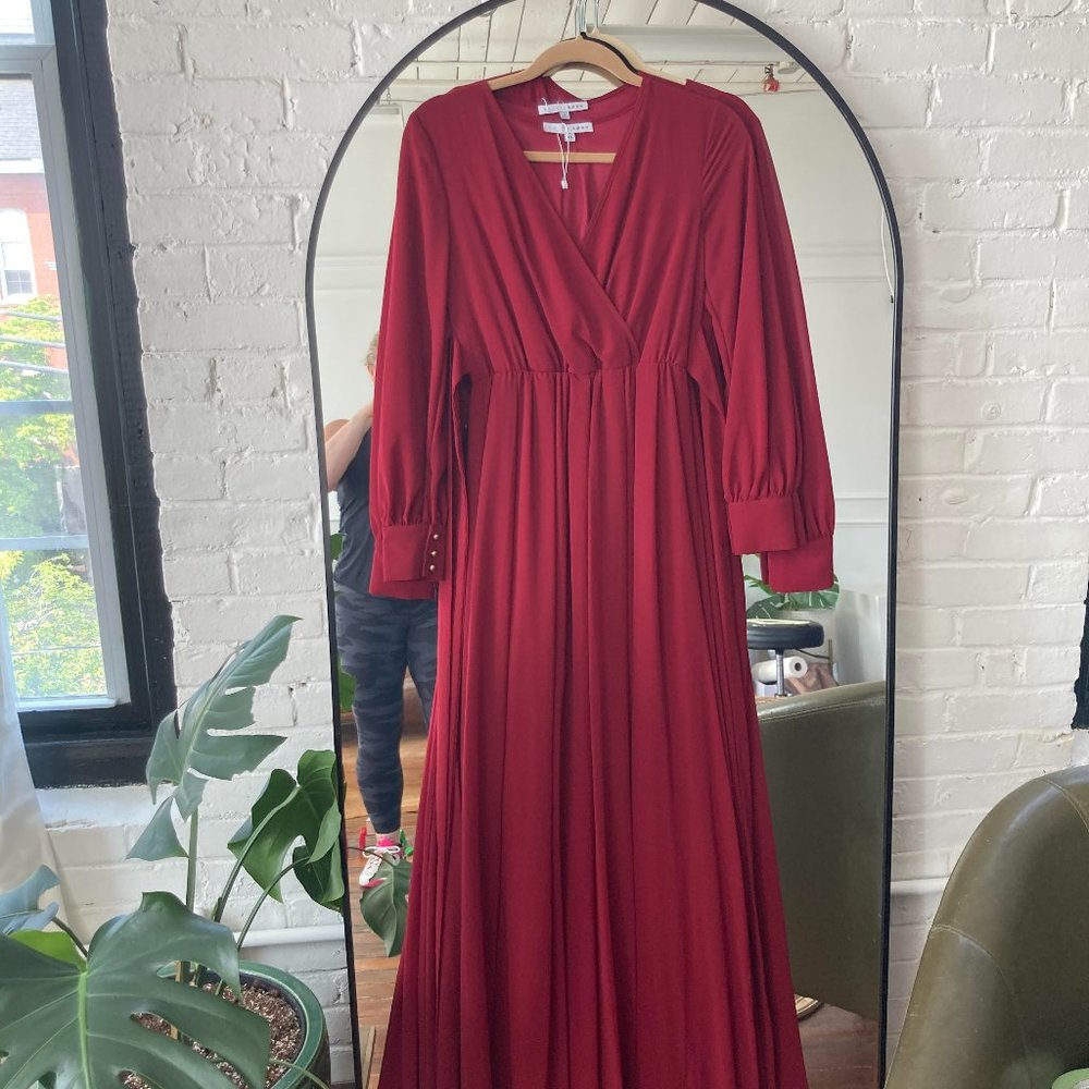 COPY - Baltic Born Cranberry Red Lydia Maxi Dress